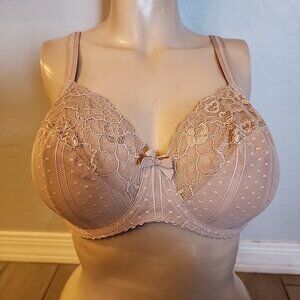 Prima donna Bra 38D Nude Underwire Unlined